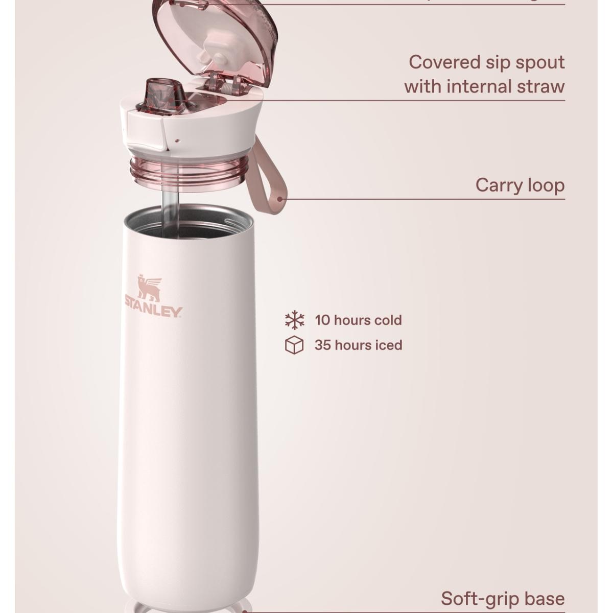 Botella termo Stanley 1913 Flowstate™ Spring 0.59L / 20oz ROSE QUARTZ 4