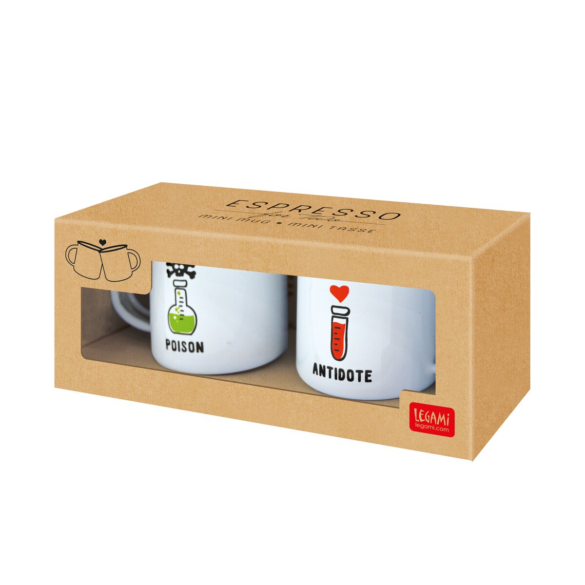Imagen 2 de Tazas de Café Espresso para Dos Legami