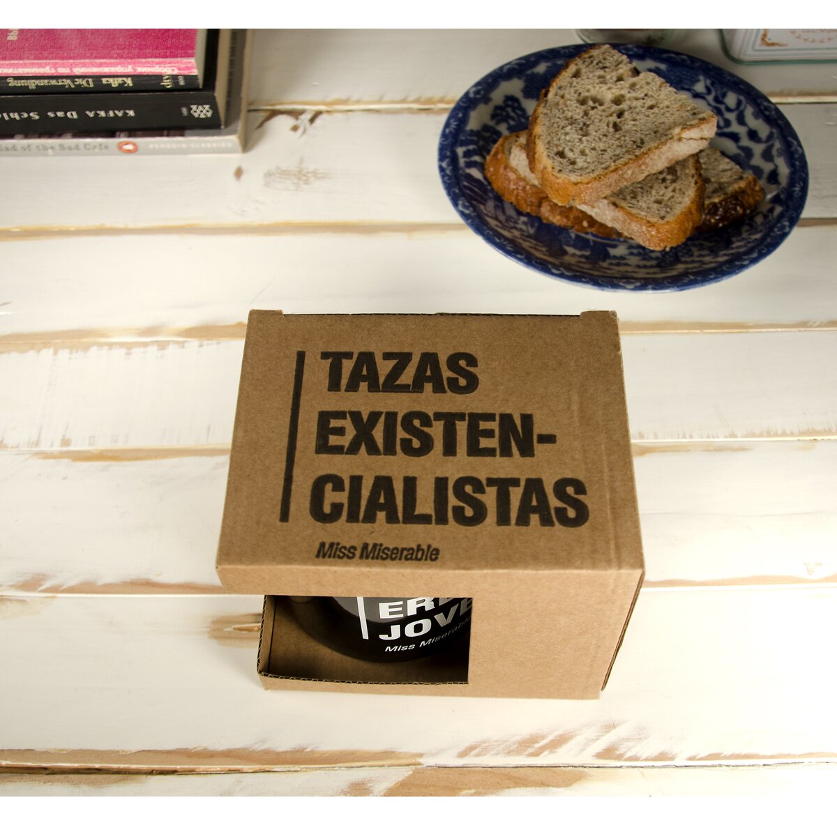 Caneca Existencialista Miss Miserable: Estas mayor 5
