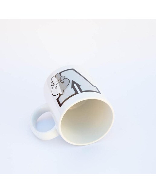 Caneca BT21 Van - Branco/Cinzento 3