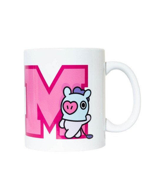 Imagem 0 de Caneca BT21 Mang - Branco/Rosa