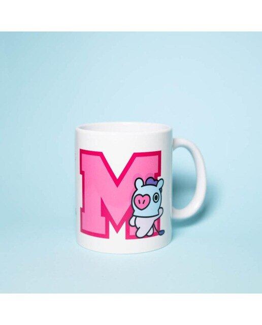 Caneca BT21 Mang - Branco/Rosa 4