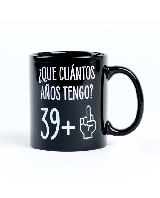 Caneca Miss Miserable para 40 Cumpleaños ¿Que Cuántos Años Tengo? 39+1 2