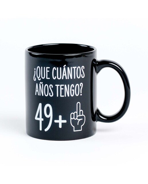 Caneca Miss Miserable para 50 Cumpleaños ¿Que Cuántos Años Tengo? 49+1 1