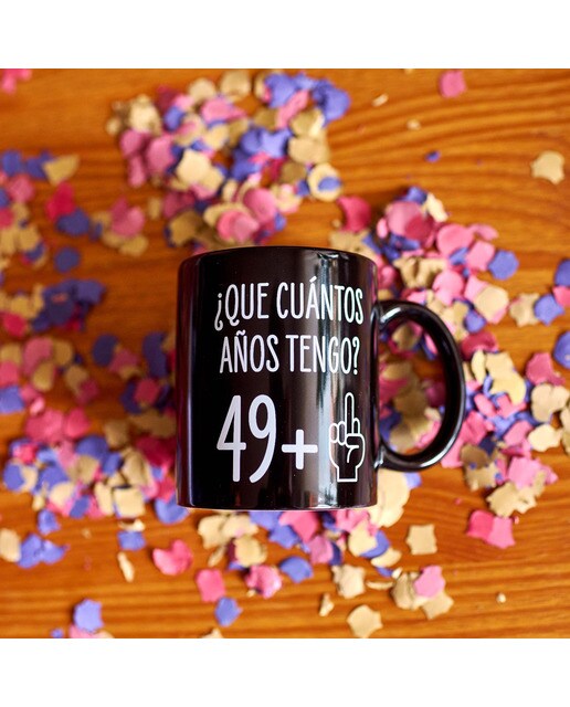 Caneca Miss Miserable para 50 Cumpleaños ¿Que Cuántos Años Tengo? 49+1 4