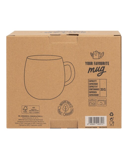 Taza 3D Mr. Wonderful: Cerezas, eres genial 5