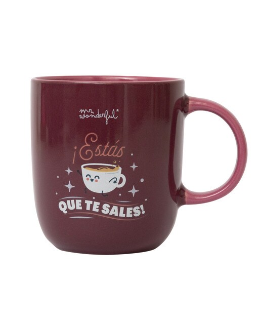 Imagen 0 de Taza Mr Wonderful: ¡Estás que te sales!