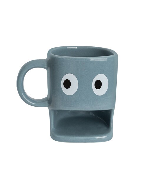 Caneca para bolachas Fisura azul 2