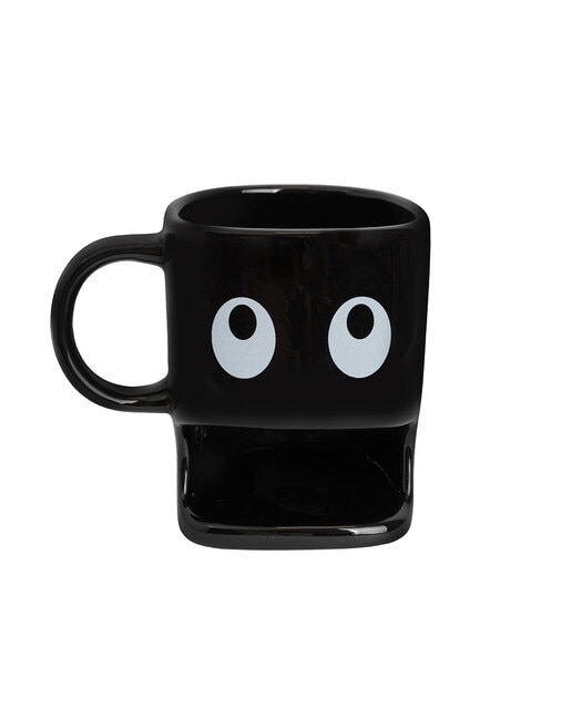 Caneca para bolachas Fisura preto 2