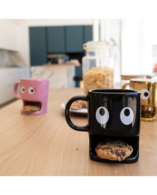 Caneca para bolachas Fisura preto 6