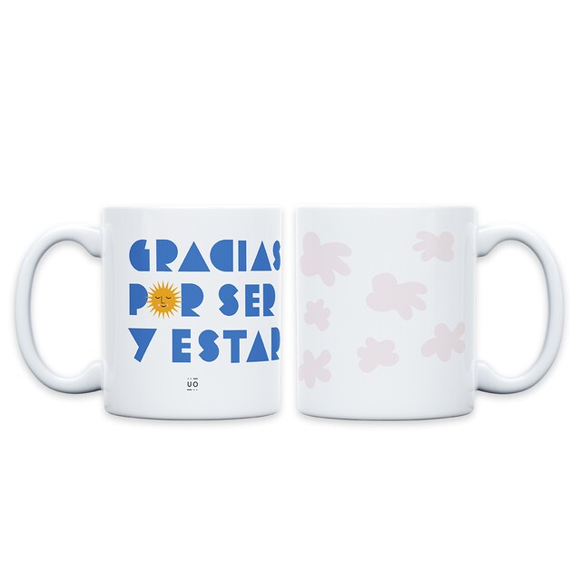 Imagen 0 de Taza UO Gracias por ser y estar