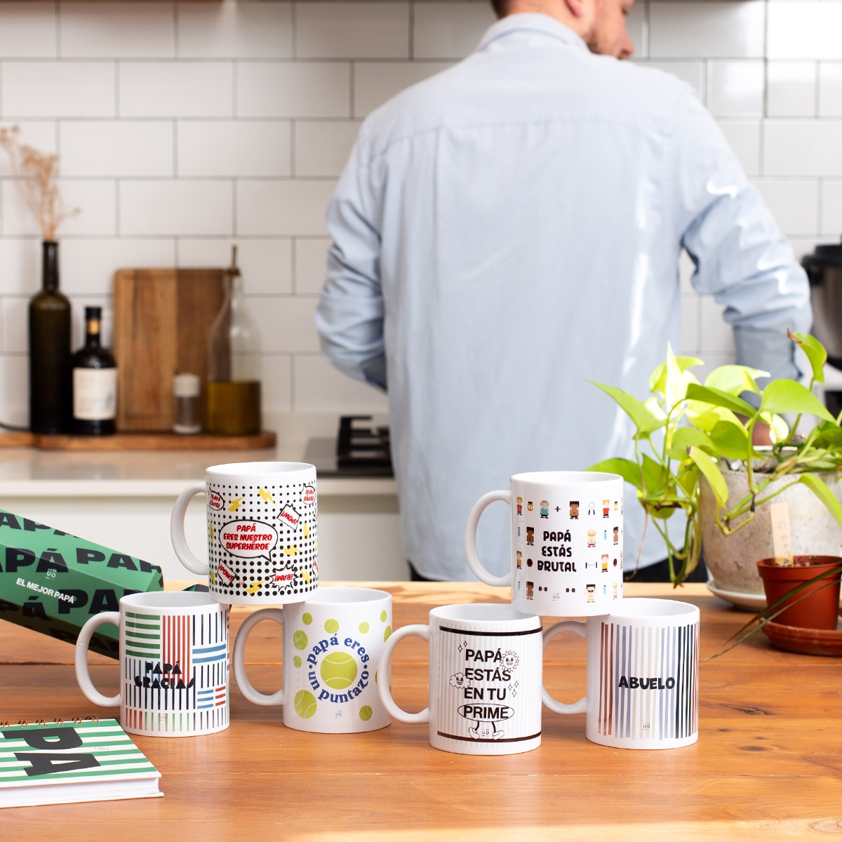 Caneca UO Papá eres un puntazo 4