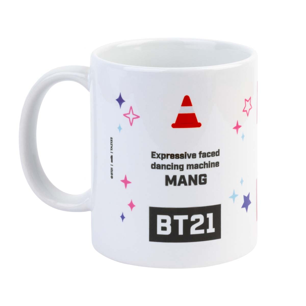 Caneca BT21 - new Mang Erik rosa 4