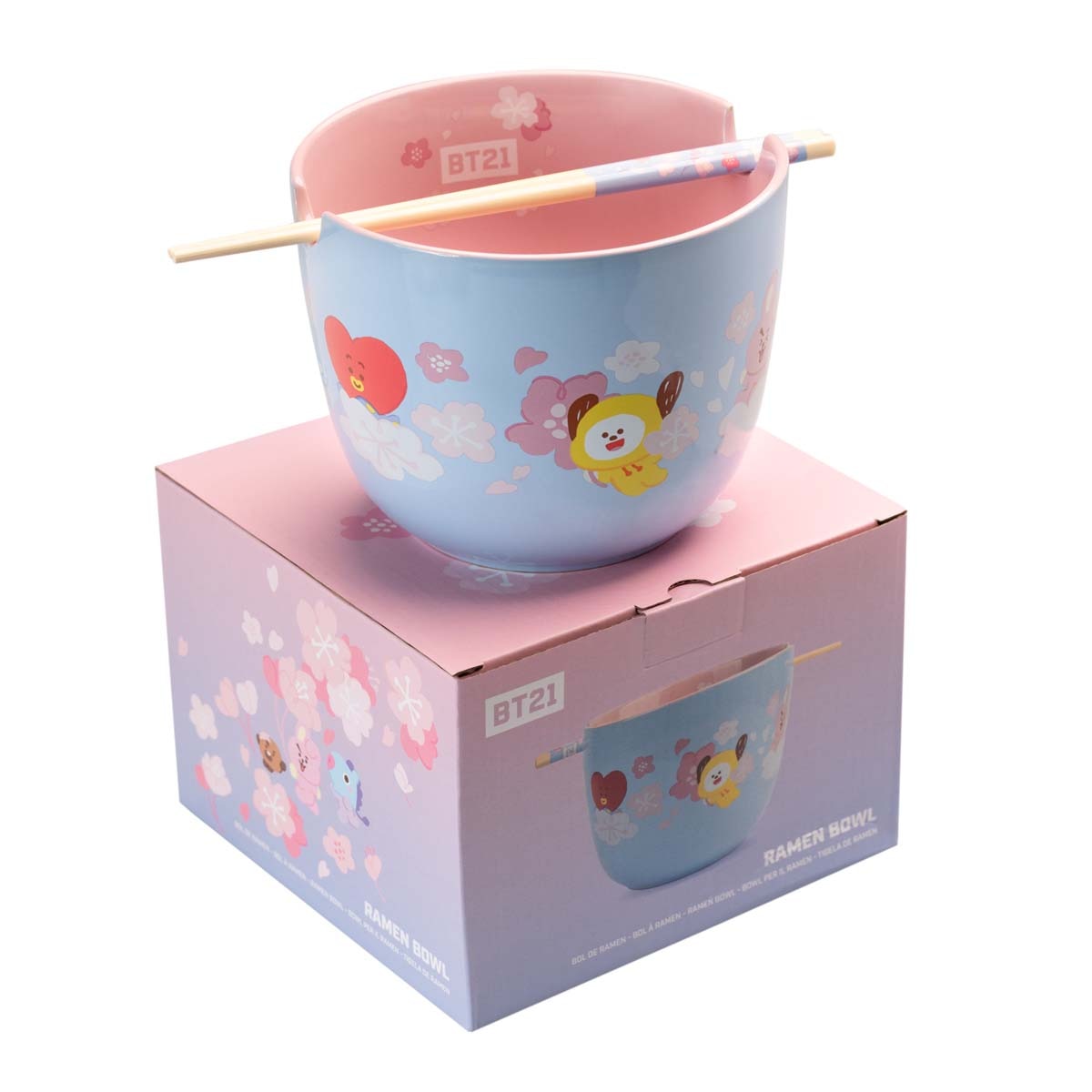 Bowl ramen BT21 Erik azul 3