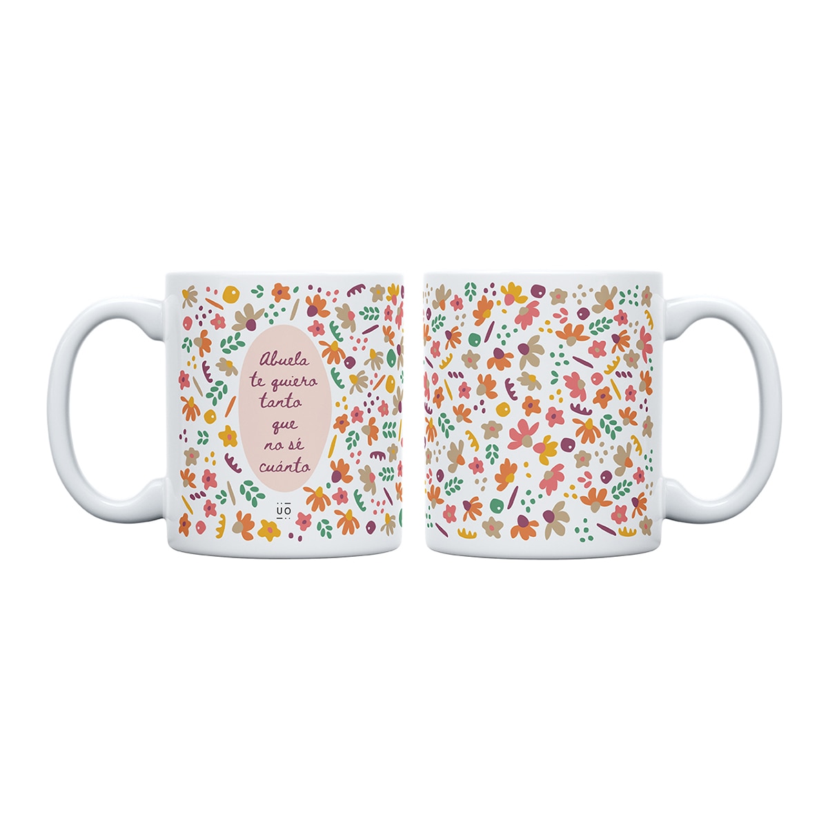 Caneca UO "Abuela, te quiero tanto que no sé cuánto" 1