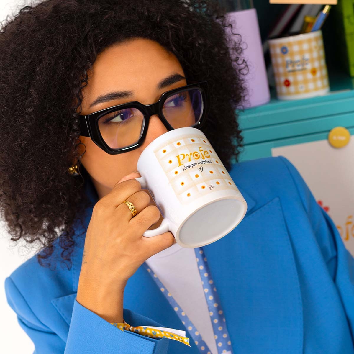 Caneca UO Profe siempre inspiras 2