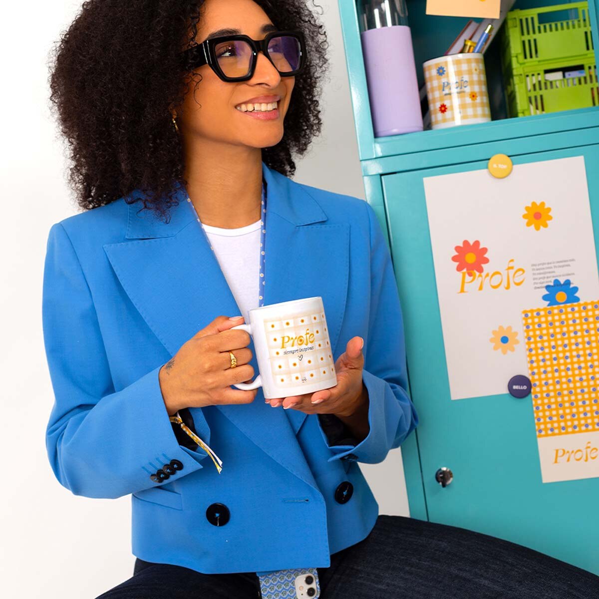 Caneca UO Profe siempre inspiras 3