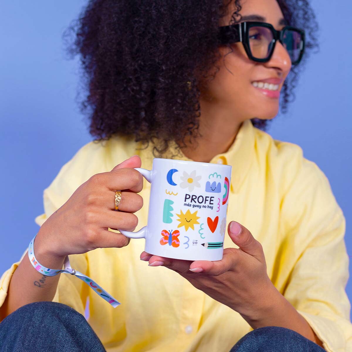 Caneca UO Profe más guay no hay 2