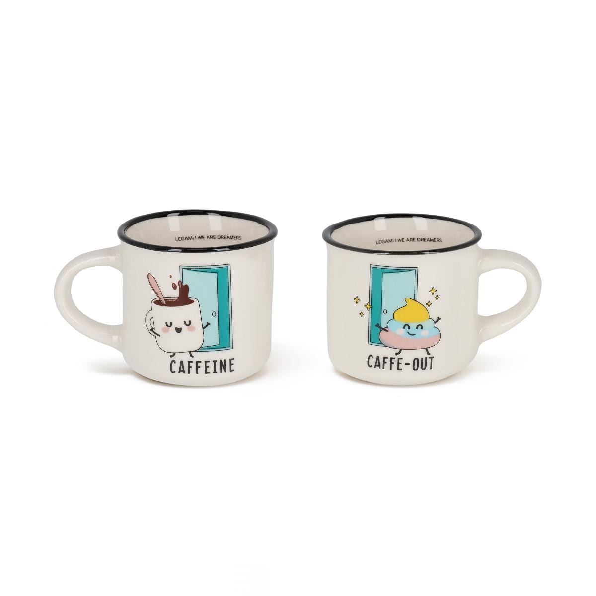 Jogo 2 Canecas Legami Poo 1