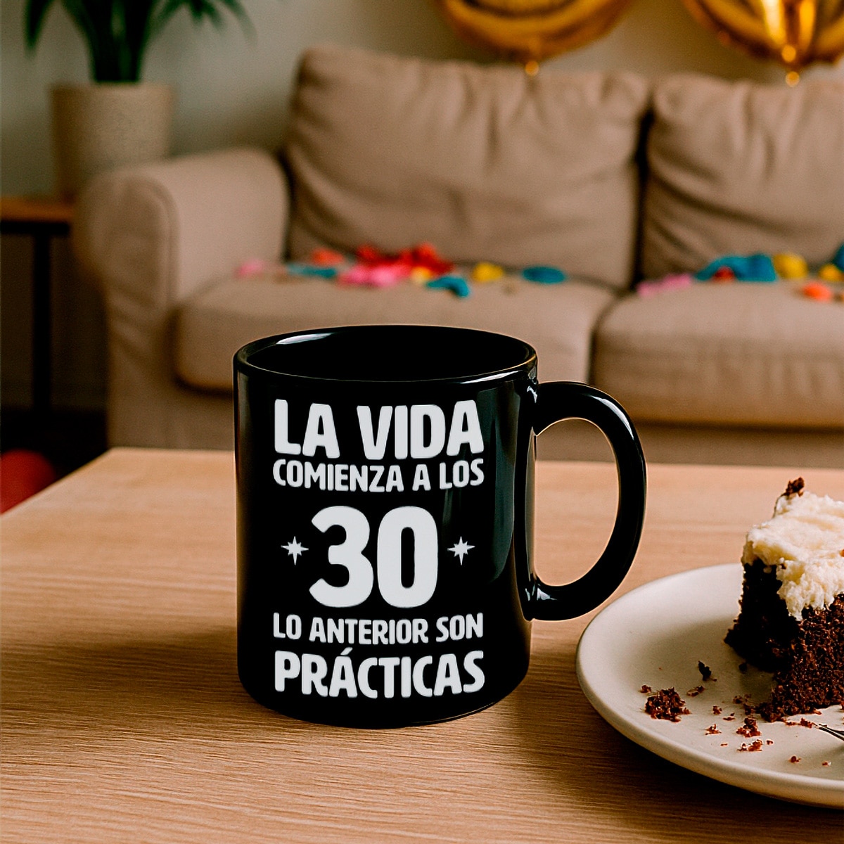 Caneca "La vida comienza a los 30" 2