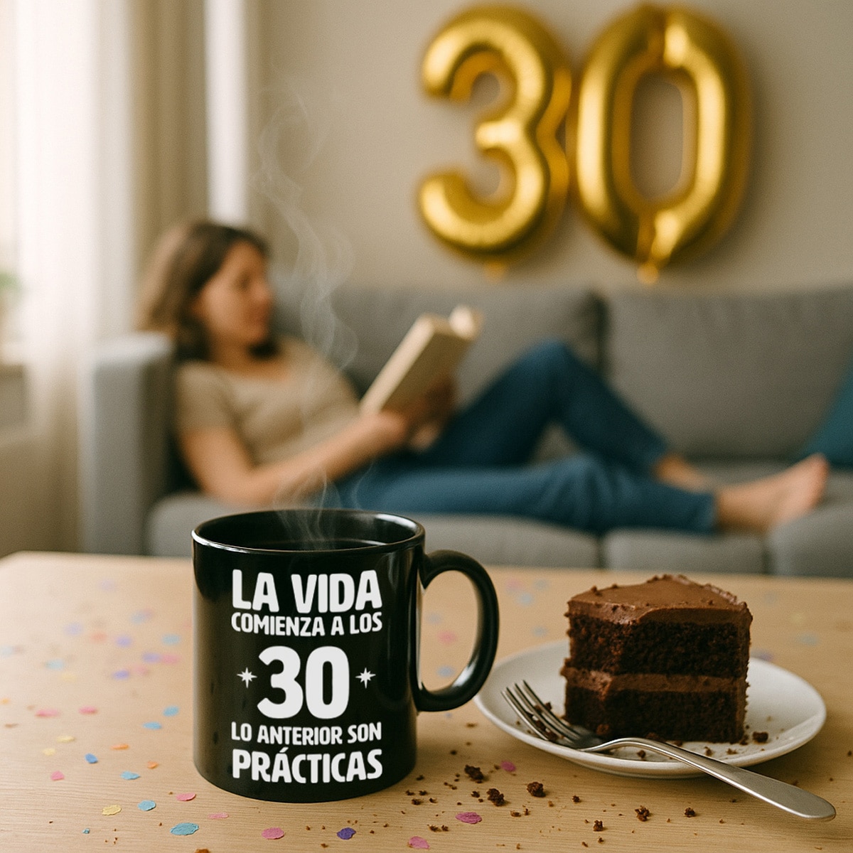 Caneca "La vida comienza a los 30" 3
