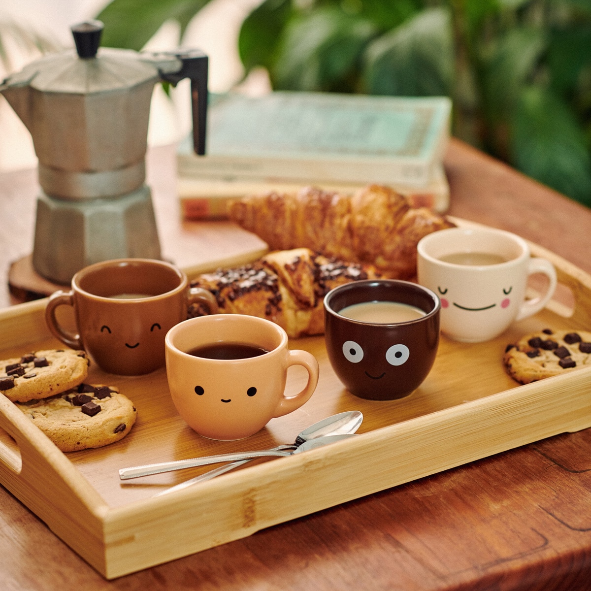 Conjunto Coffee Colors Utopiq de 4 chávenas de café espresso 2