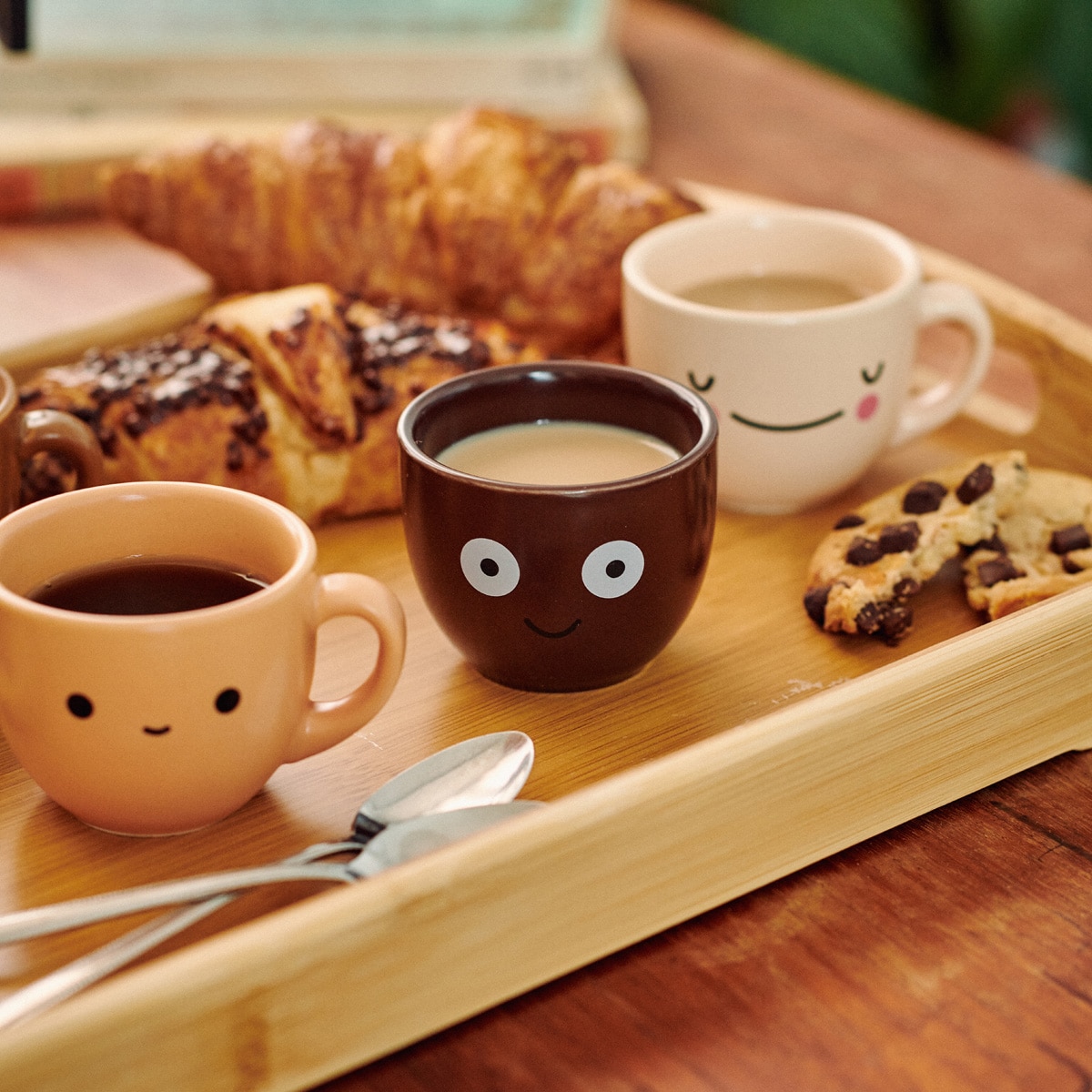Conjunto Coffee Colors Utopiq de 4 chávenas de café espresso 5