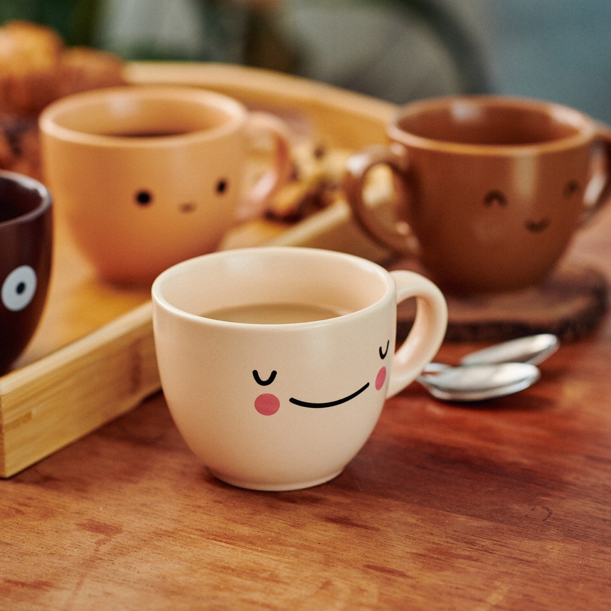 Conjunto de 4 Chávenas de Café Coffee Colors Utopiq 4