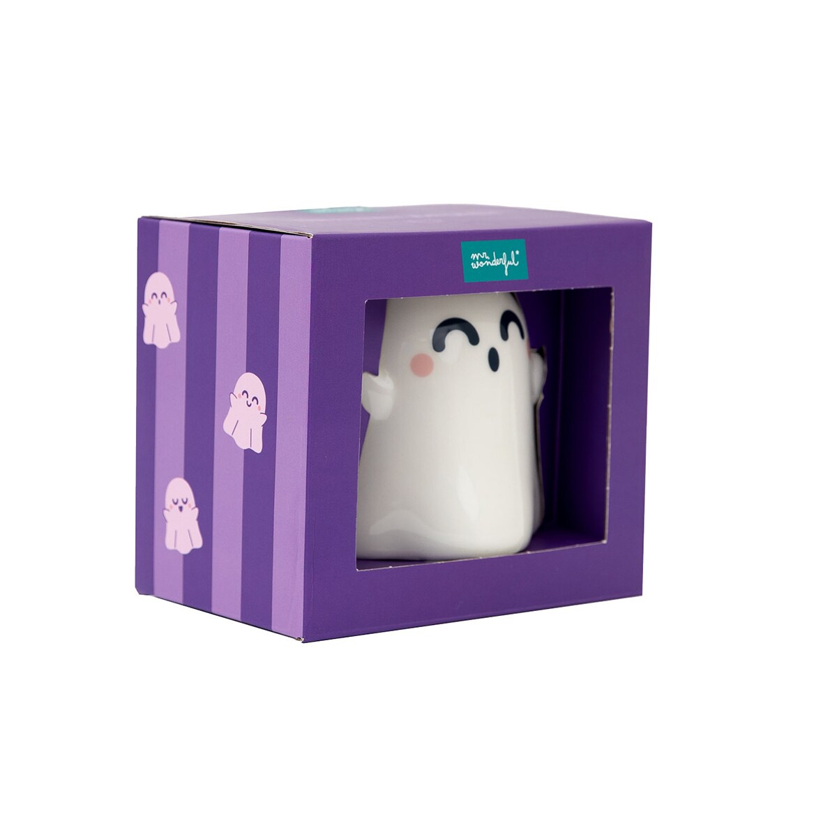 Caneca 3D Halloween Mr Wonderful: Fantasma 4