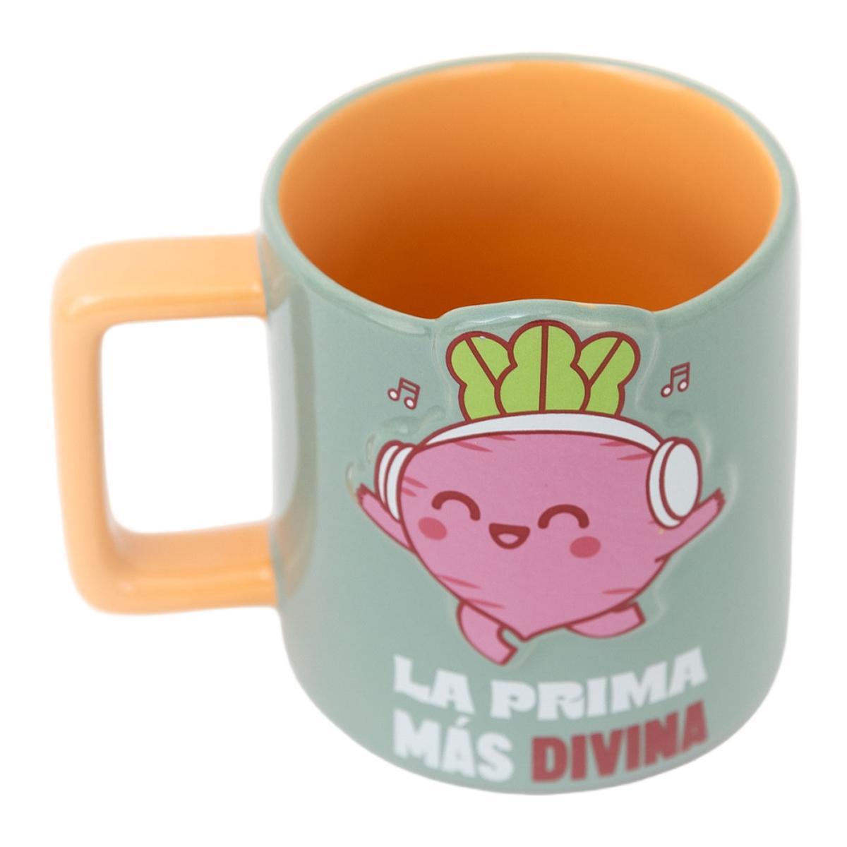 Imagen 2 de Taza 3D remolacha Mr Wonderful: La prima más divina.