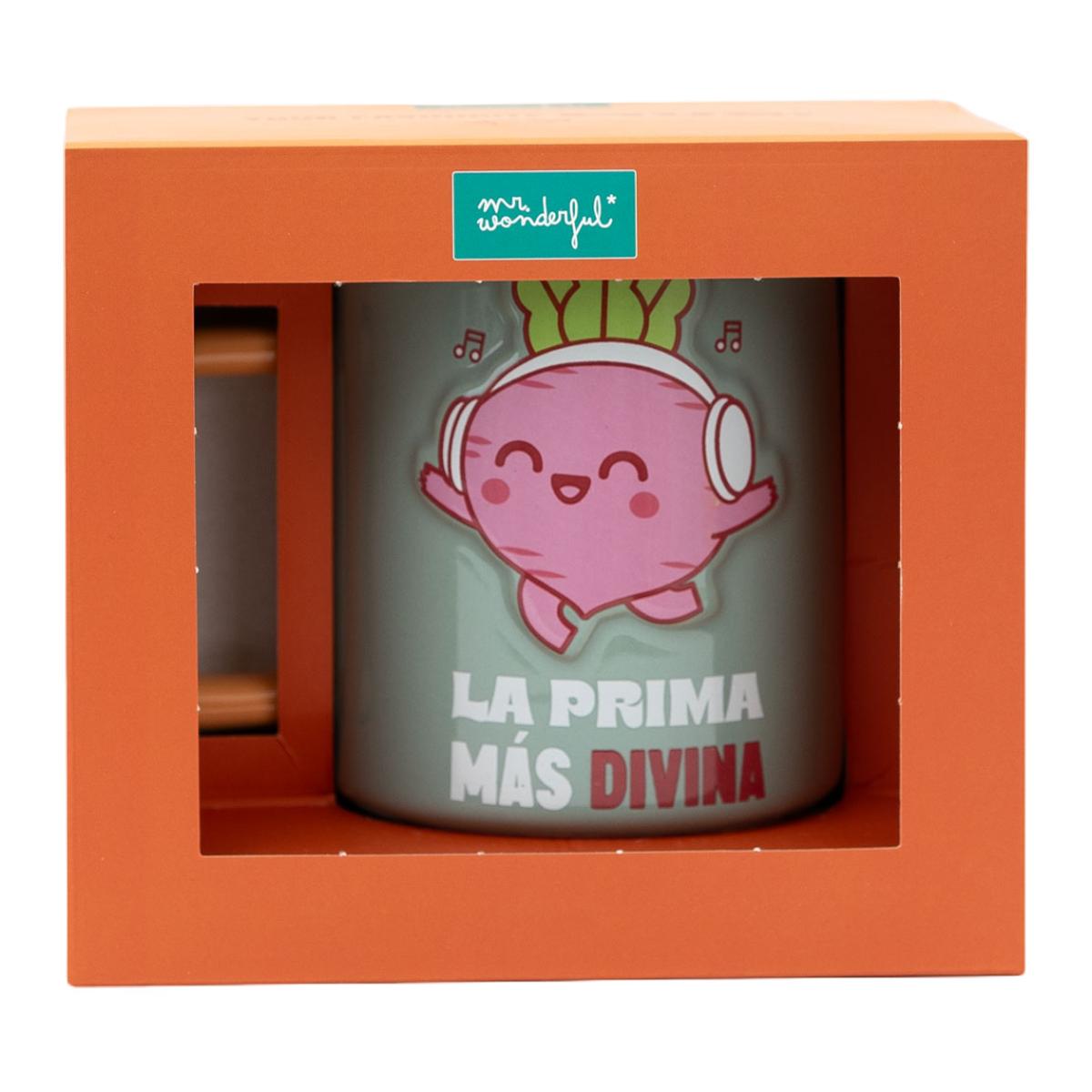 Imagen 4 de Taza 3D remolacha Mr Wonderful: La prima más divina.