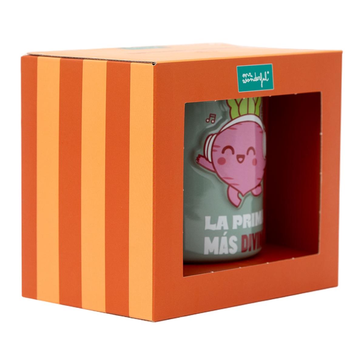 Imagen 5 de Taza 3D remolacha Mr Wonderful: La prima más divina.