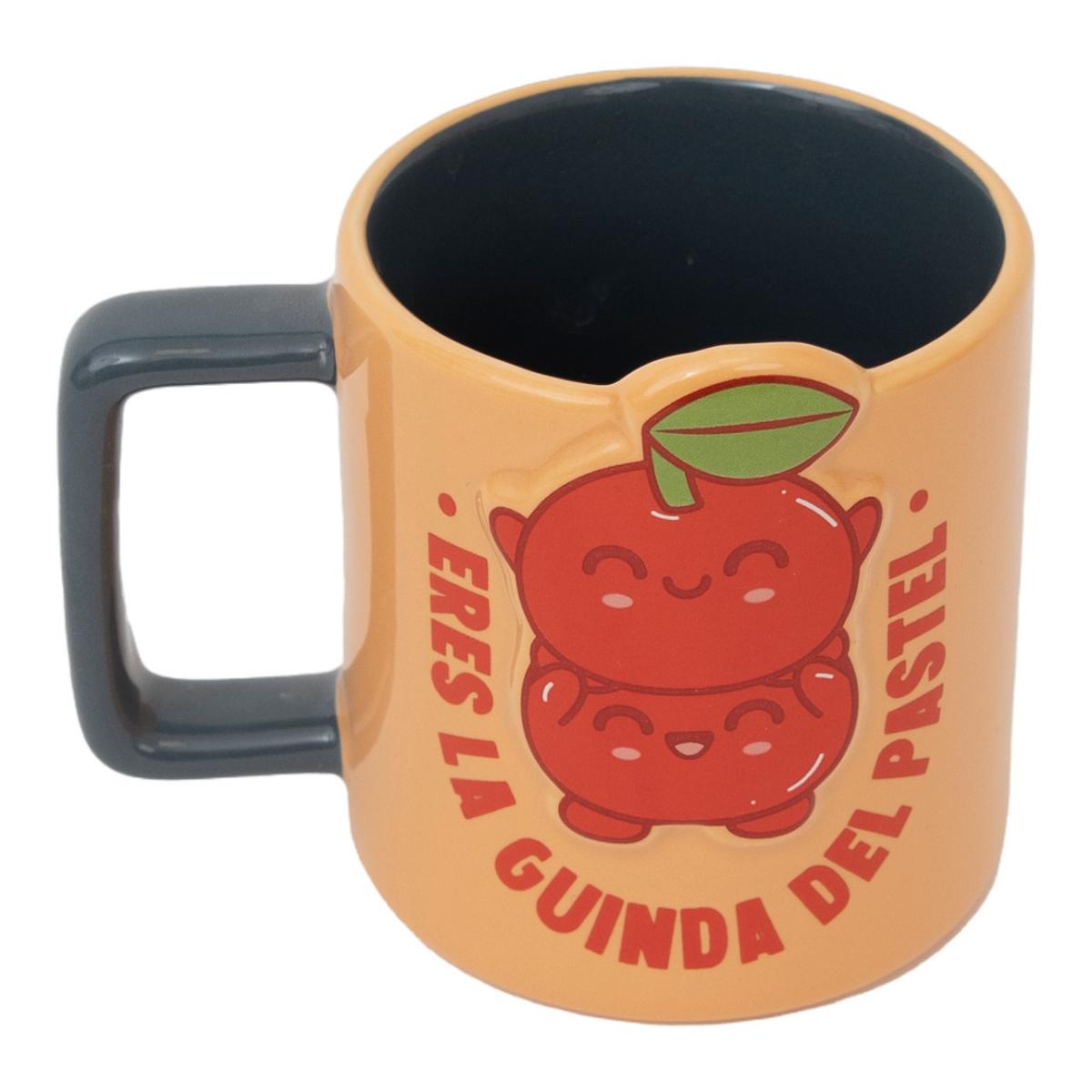 Taza 3D cerezas Mr Wonderful: Eres la guinda del pastel. 2