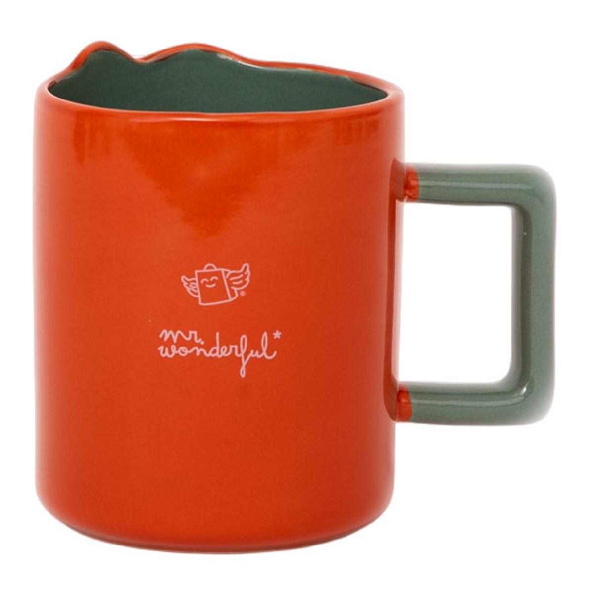 Taza 3D aguacate Mr Wonderful: Surfea cada instante. 3
