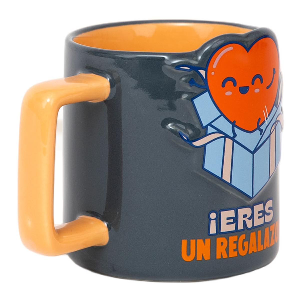 Taza 3D corazón Mr Wonderful: ¡Eres un regalazo! 2
