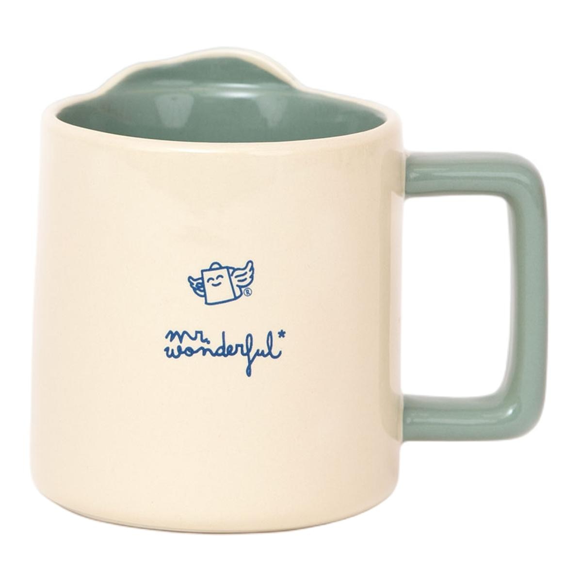 Taza 3D brócoli Mr Wonderful: Lo dice el guion: ¡sigue tu intuición! 3