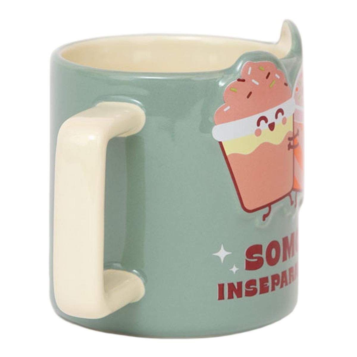 Taza 3D batidos Mr Wonderful: Somos inseparables. 2