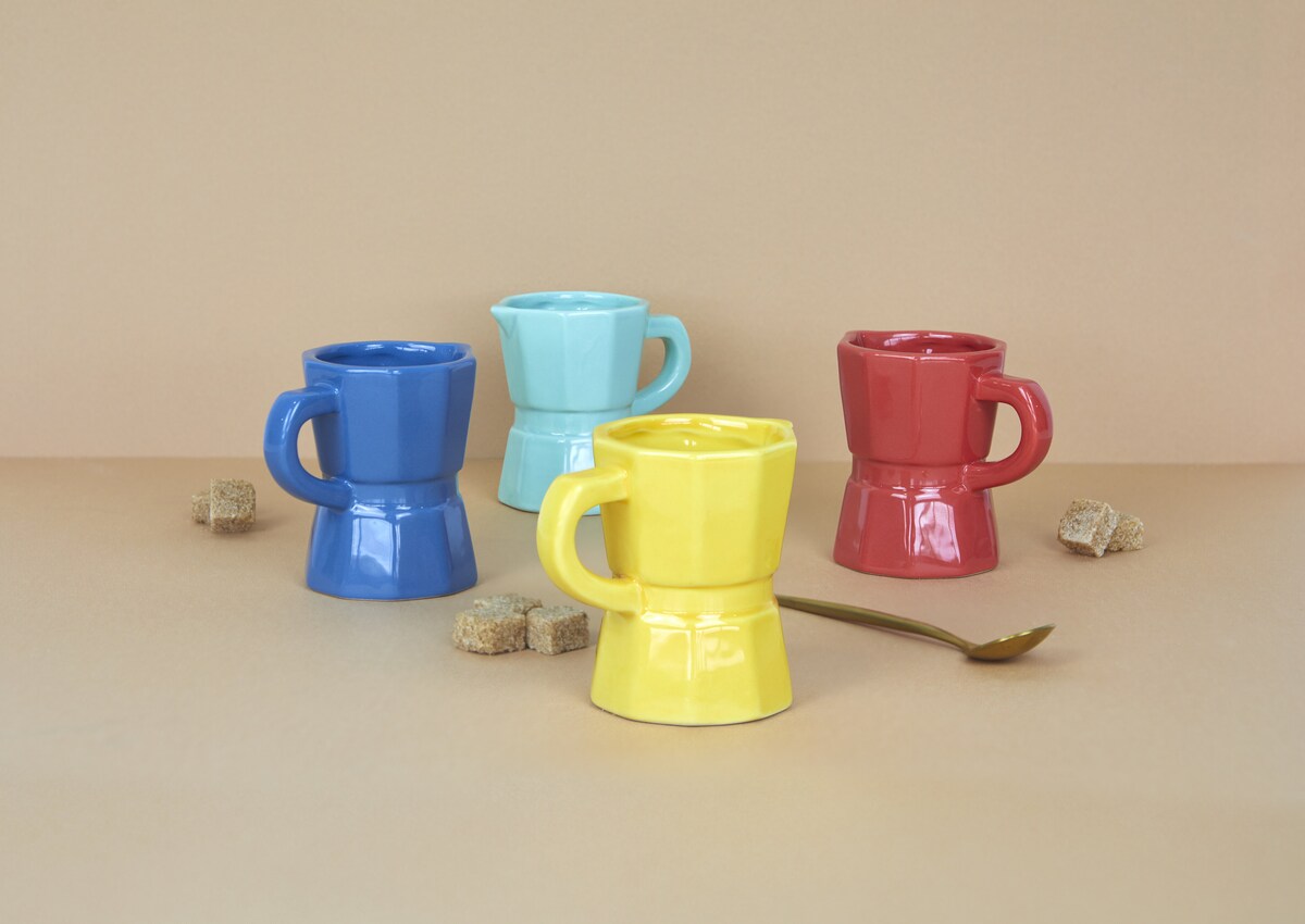 Chávenas de Espresso Do Conjunto Moka Balvi 3