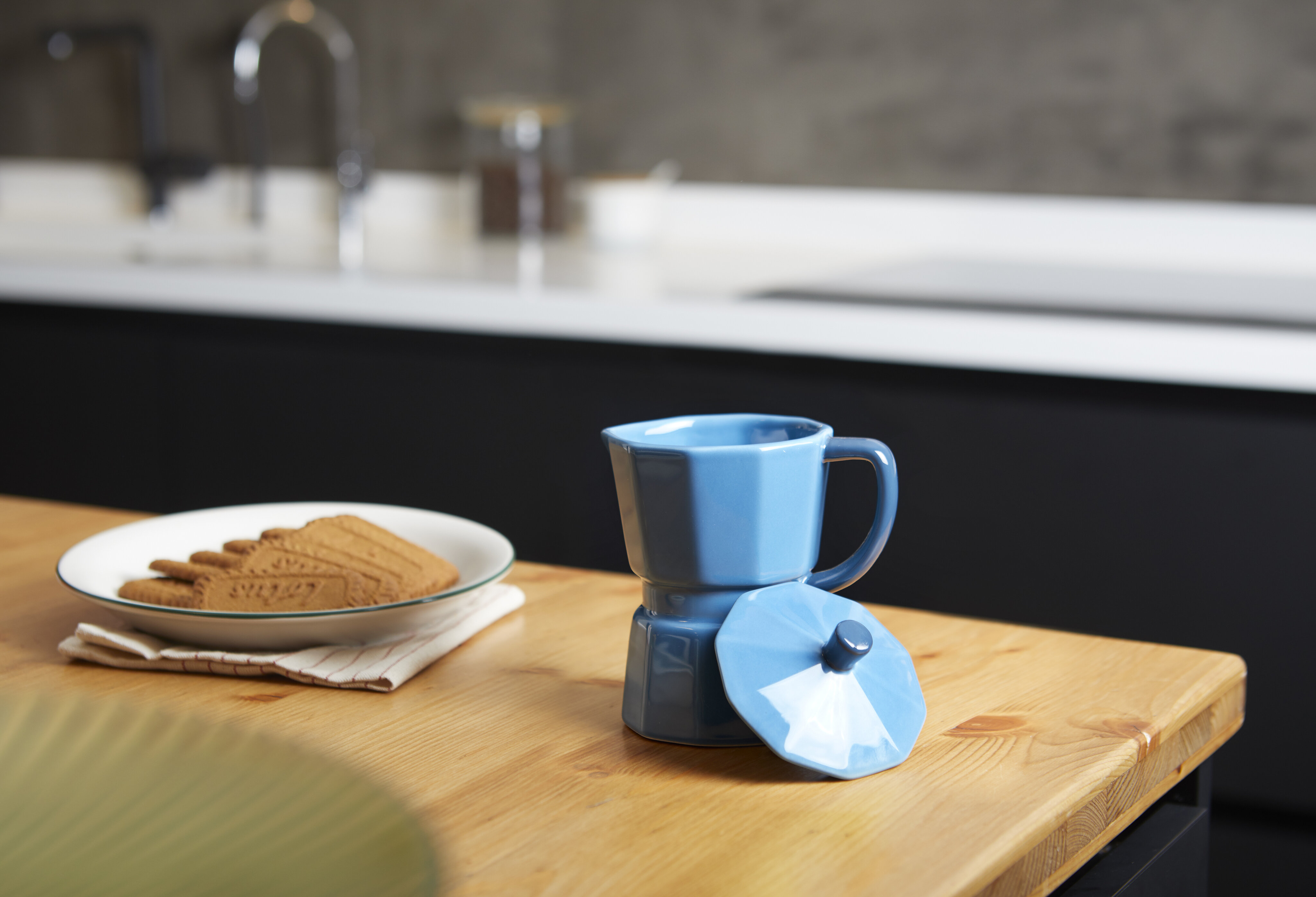 Caneca Azul Moka Balvi 4