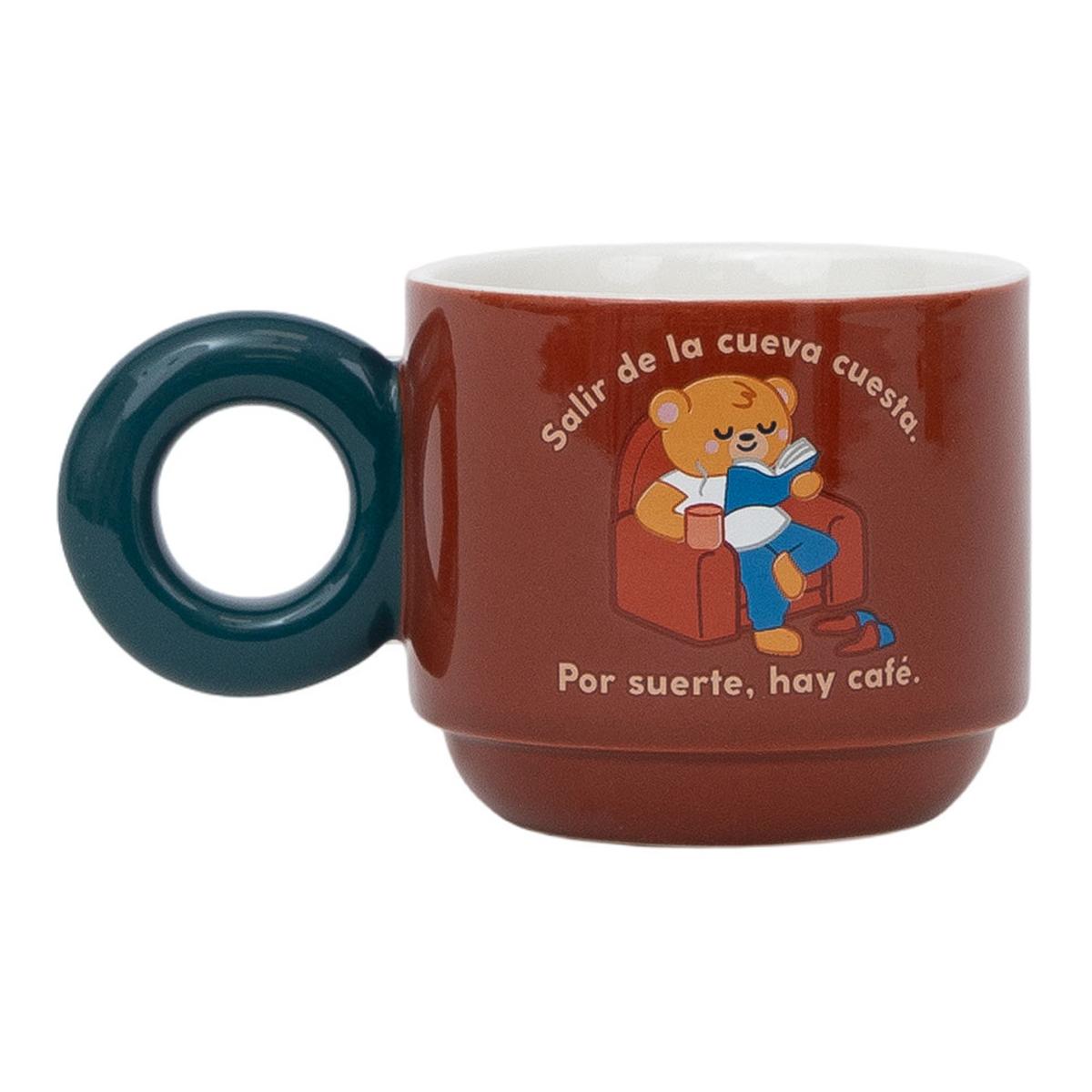 Taza apilable Mr Wonderful  - Salir de la cueva cuesta. Por suerte, hay café. 2