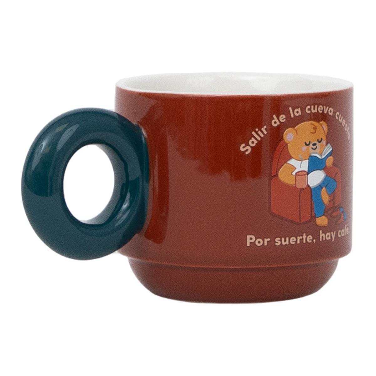Taza apilable Mr Wonderful  - Salir de la cueva cuesta. Por suerte, hay café. 3