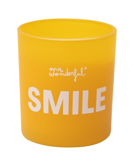 Vela perfumada Mr Wonderful: SMILE 1