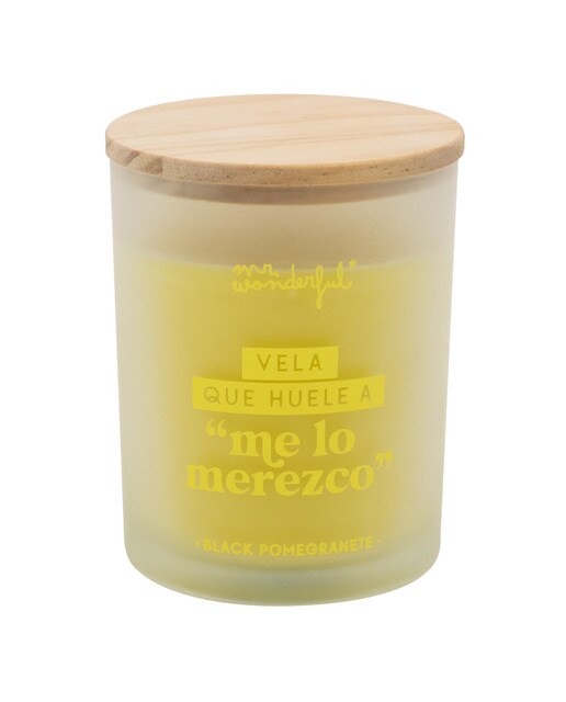 Imagen 0 de Vela Mr Wonderful: que huele a "me lo merezco"