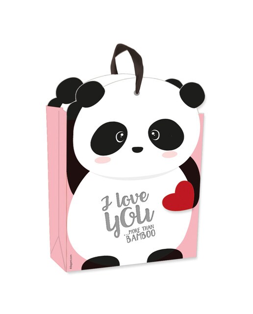 Imagem 0 de Saco de presente Panda