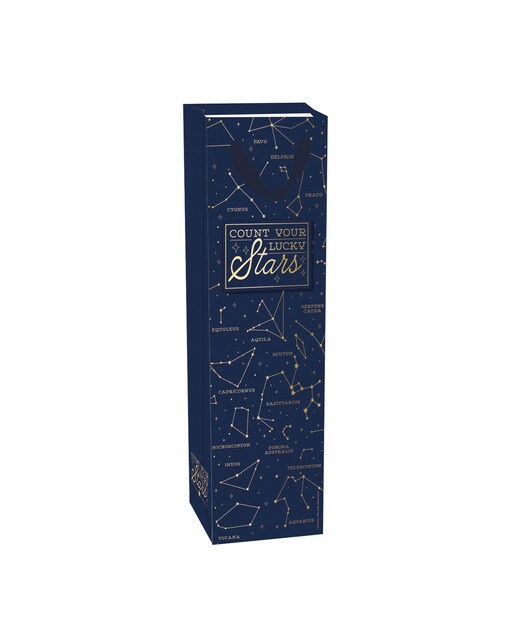 Saco de Presente para Garrafas Stars 1