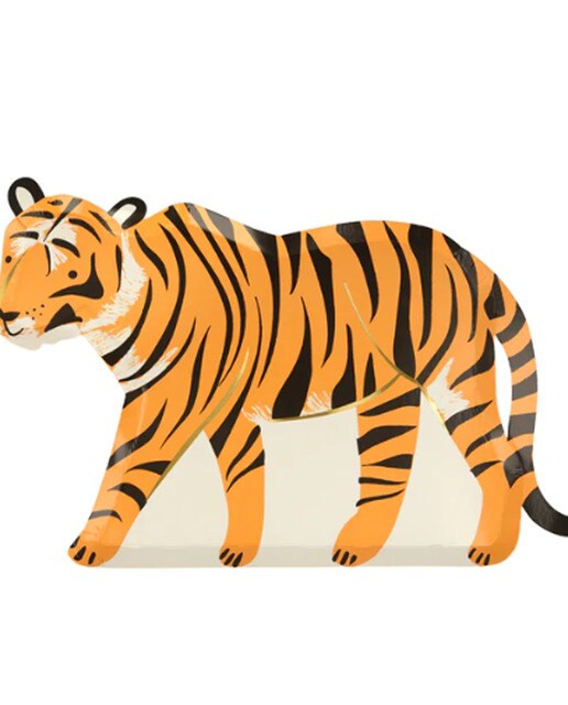 Imagen 0 de Platos Meri Meri de tigre