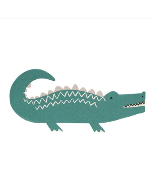 Guardanapos Crocodilos 1