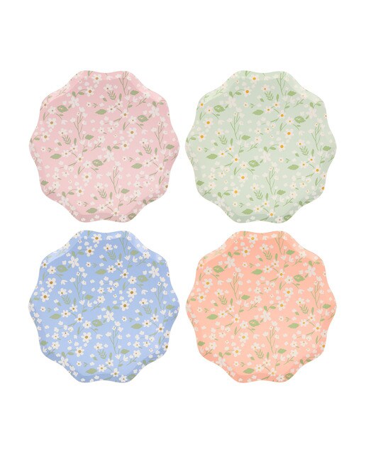Pratos Pequenos de Flores 1