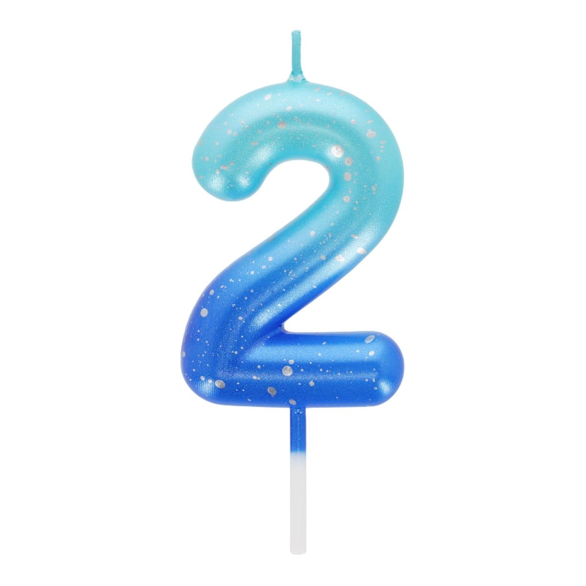 Vela Bolo 2 Legami Blue 1