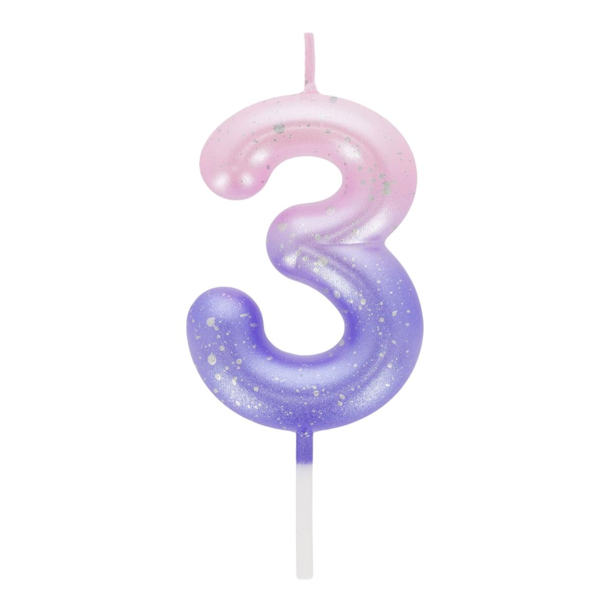 Vela Bolo 3 Legami Pink 1
